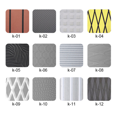 6 mm di spessore EVA multicolore Foam Fauk Teak Sheet per ponteggi personalizzati