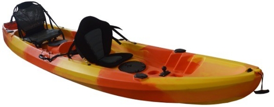 Migliora il tuo gioco di sport acquatici con Woowave 2 Persone Sedetevi in cima a pesca Kayak Canoe