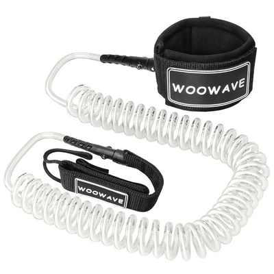 10' SUP Coiled Leash per WOOWAVE Stand Up Paddle Board TPU Material Combo Set Offerto
