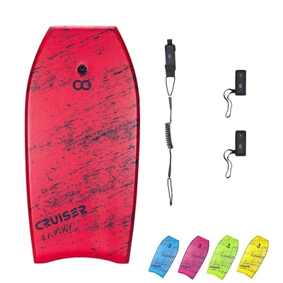 Tavola da surf scolastica da 20 pollici per bambini materiali rossi o personalizzati