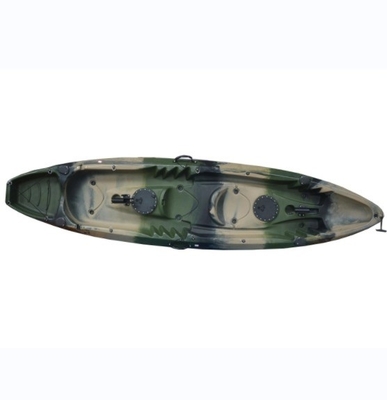 Capacità di carico 300 kg/661 lbs Army Green Tandem Kayak per Laghi Fiumi Pesca Woowave