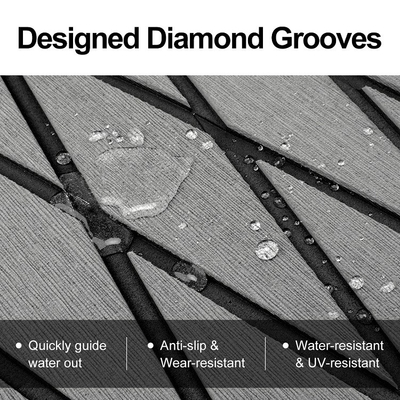 Pavimento per yacht e barche da mare 5 mm Deck Carta di schiuma EVA con texture con durezza di 45-50 gradi