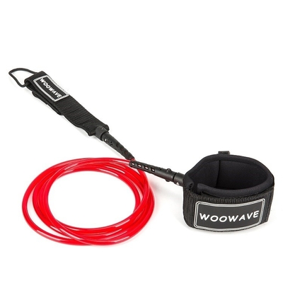 SUP Surfboard Leash Surf Straight Leash Rosso per tavole da 6'7'8'9'10'11'12' da Woowave OEM
