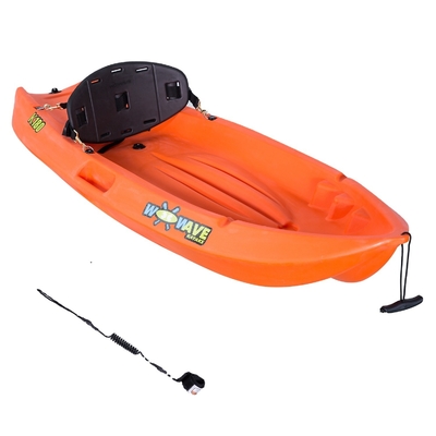1.8M Canoe per bambini Sedere in cima Kayak Canoe Pesca Kayak con accessori di WOOWAVE