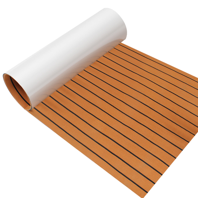 EVA Soundproof Foam Faux Teak Sea Decking per Slip Boat Flooring Mat tappeto marino