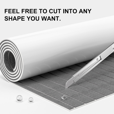 WOOWAVE Laser CNC Stampa diretta spazzolato foglio impermeabile pavimento barca EVA schiuma Decking Marina per esterni