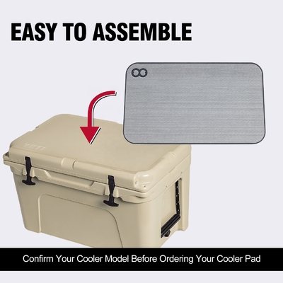 Cooler Box Woowave Design Colore personalizzato Per escursioni Cooler Pad Anti Slip EVA Foam Mat