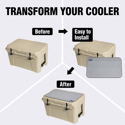 Cooler Box Woowave Design Colore personalizzato Per escursioni Cooler Pad Anti Slip EVA Foam Mat