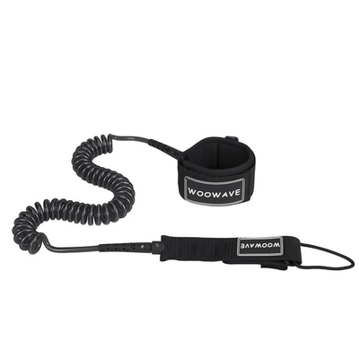 TPU Corda per gambe da surf in acciaio inossidabile doppio giratore 0,16-0,4 kg Corde di guinzaglio della tavola da surf