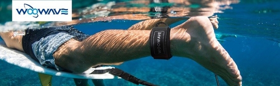 TPU Corda per gambe da surf in acciaio inossidabile doppio giratore 0,16-0,4 kg Corde di guinzaglio della tavola da surf