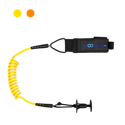 OEM Leash leg rope con bobina di poliuretano per surfboard e SUP board