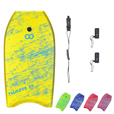 Bodyboard leggero da 36 pollici con peso di 1,17 libbre e capacità di carico fino a 65 libbre