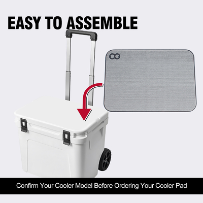 Pad di raffreddamento in schiuma Eva personalizzato per 22 pollici YETI Roadie 60 Cooler Tipo di modello a righe