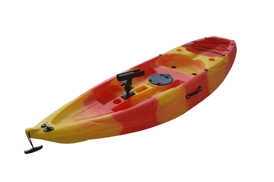 Persona singola 2.2m Seduta su top kayak con pagaia e sedile in materiale LLDPE/HDPE