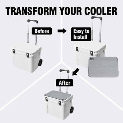 Pad di raffreddamento in schiuma Eva personalizzato per 22 pollici YETI Roadie 60 Cooler Tipo di modello a righe