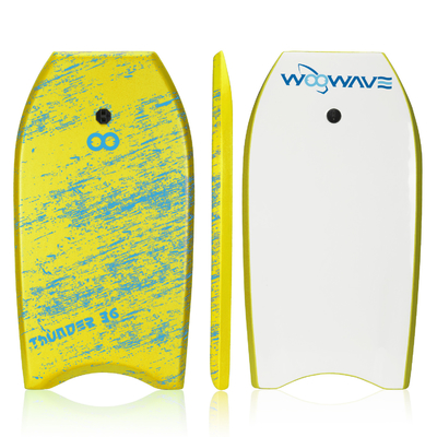 Bodyboard leggero da 36 pollici con peso di 1,17 libbre e capacità di carico fino a 65 libbre