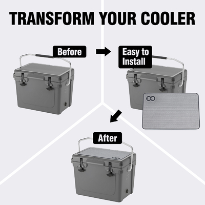 RTIC 20 Cooler Box Cooler Pad Non Slip EVA Foam Mat per Campeggio Isolamento impermeabile