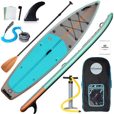 11'6&quot; x 31'5&quot; x 6&quot; Pallante Stand Up Paddle Board per Laghi Fiumi Ultra Design stabile