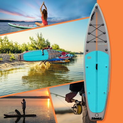 11'6&quot; x 31'5&quot; x 6&quot; Pallante Stand Up Paddle Board per Laghi Fiumi Ultra Design stabile