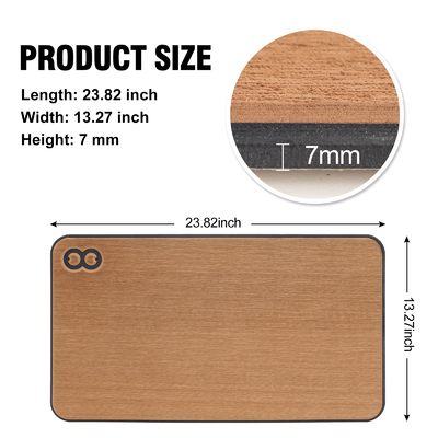 24 pollici adesivo Teak Soft Foam EVA Mat per RTIC 45 Cooler Pad Multifunzionale Design