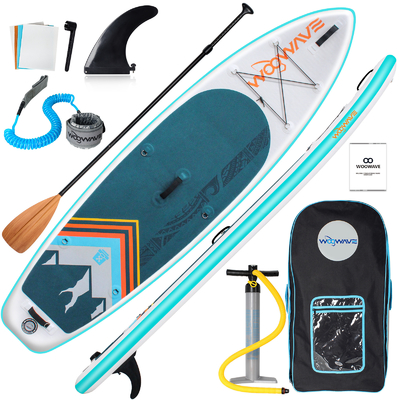 10'2*32'*6' Stand up paddle board per sport acquatici e yoga design a doppio strato
