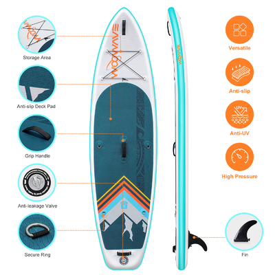 10'2*32'*6' Stand up paddle board per sport acquatici e yoga design a doppio strato