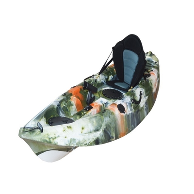 2.7M Adulto Canoe Kayak Sedere in cima di plastica Pesca di mare Kayak 20kg/44lbs NO gonfiabile