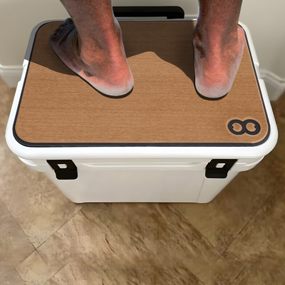 Non scivolo Custom EVA Soft Foam Mat per Cooler Box 22.05*14.88 pollici su YETI Roadie 60