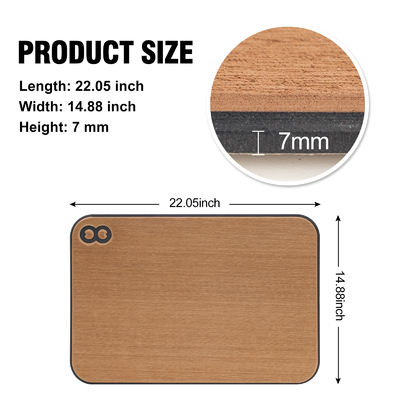 Non scivolo Custom EVA Soft Foam Mat per Cooler Box 22.05*14.88 pollici su YETI Roadie 60