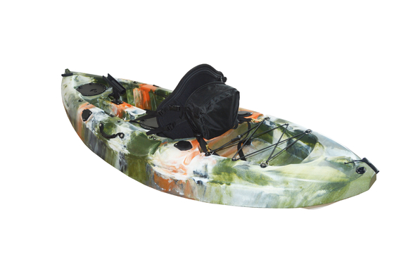 2.7M Adulto Canoe Kayak Sedere in cima di plastica Pesca di mare Kayak 20kg/44lbs NO gonfiabile