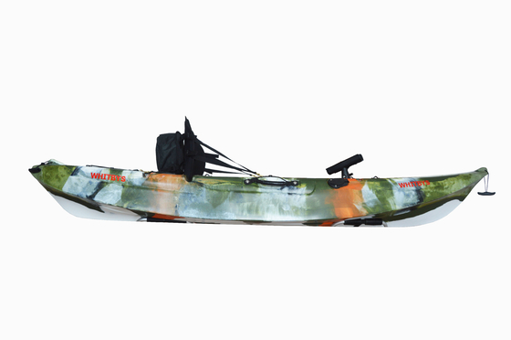 2.7M Adulto Canoe Kayak Sedere in cima di plastica Pesca di mare Kayak 20kg/44lbs NO gonfiabile