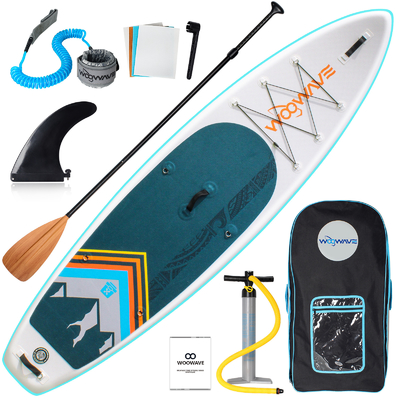 Stand Up Surf Race Board 11'6' 'Paddle Board gonfiabile con pompa e 10kg di peso