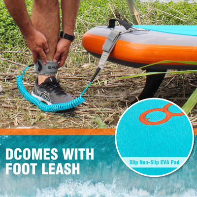 Migliora la tua esperienza di surf nei laghi e nei fiumi con Woowave 11'6&quot;X31'5&quot;X6&quot; Bodyboard ISUP