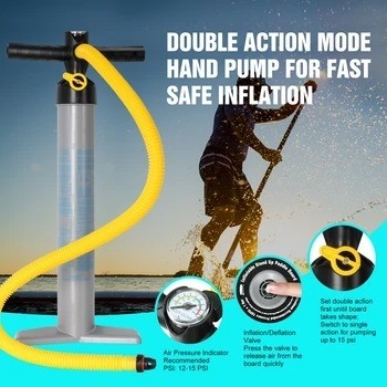 Leash di surf a colori personalizzati Woowave ISUP Bodyboard 10'2' per Lakes Rivers and Design