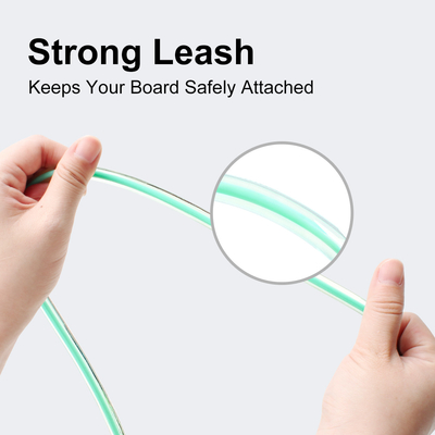 10ft 8mm surfboard Leash Woowave in lunghezza 10 'per il tuo surfboard