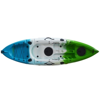 20kg/44lbs LLDPE Kayak Kayak di plastica 270*78*40cm 1 persona Barca con sedile e pagaia