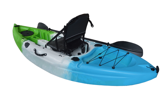 20kg/44lbs LLDPE Kayak Kayak di plastica 270*78*40cm 1 persona Barca con sedile e pagaia