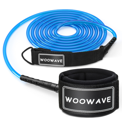 Guinzaglio da surf 7mm 6ft 7ft 9ft 10ft Leg Rope Guinzaglio da surf con cinghia per polso imbottita