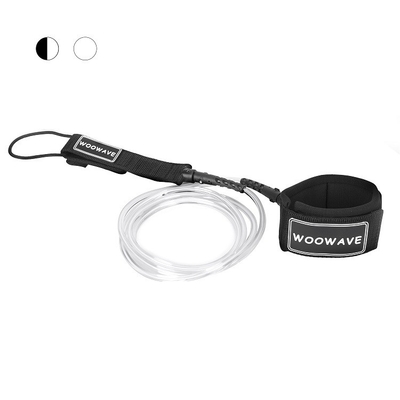 TPU 10ft Surfboard Leash di surf con logo di gomma/logo di seta 0,16-0,4 kg