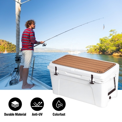 YETI Tundra 75 Cooler Pad Non Slip Adhesive Foam Pads con Travel Teak Rubber Mat