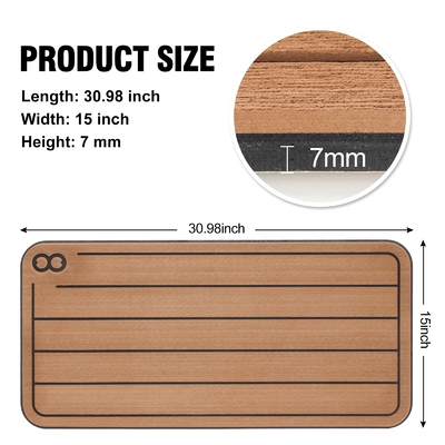 7mm Matta antiscivolo per EVA più fresco Matte di copertura per scatole Logo personalizzato accettato Yeti Tundra 75