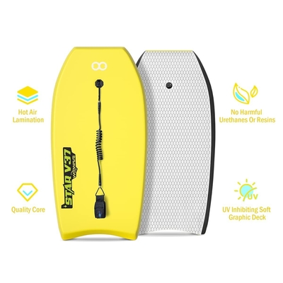 37' EPS Core Bodyboard Woowave Surfboard per l'esperienza di galleggiamento e surf in piscina