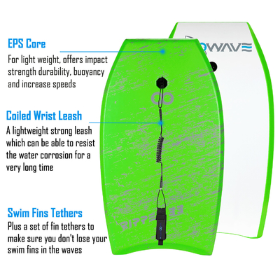 Tavolo da surf Tavolo corpo gonfiabile con nucleo EPS 1.96 pollici Spessore 18.8 pollici Larghezza