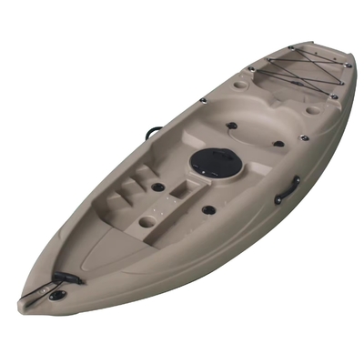 Kayak da pesca in HDPE di 2,7 metri grigio per il turismo e il canottaggio entro 90 caratteri