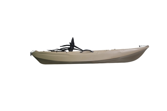 Kayak da pesca in HDPE di 2,7 metri grigio per il turismo e il canottaggio entro 90 caratteri
