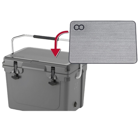 Box di raffreddamento a trasformazione con pad EVA antislip per RTIC 20 e più