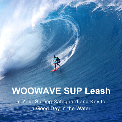 WOOWAVE Coiled Paddle Board Leash La soluzione di sicurezza per i laghi e i fiumi