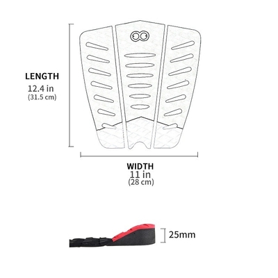 WOOWAVE EVA Foam Surf Traction Pad Unisex Surfer's Ultimate Performance Enhancer