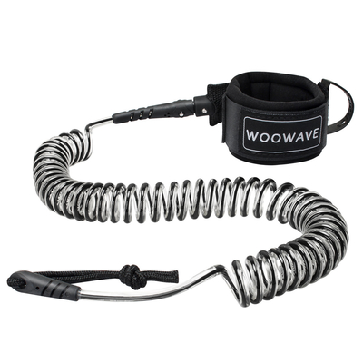 Logo di gomma Corda per gambe da surf per laghi Fiumi WOOWAVE Sup Paddle Board Leash da surf
