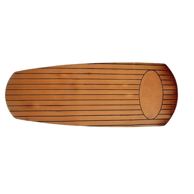 WOOWAVE Custom Design EVA Boat Flooring Coaming Bolster Pads 2400mm*120mm / su misura